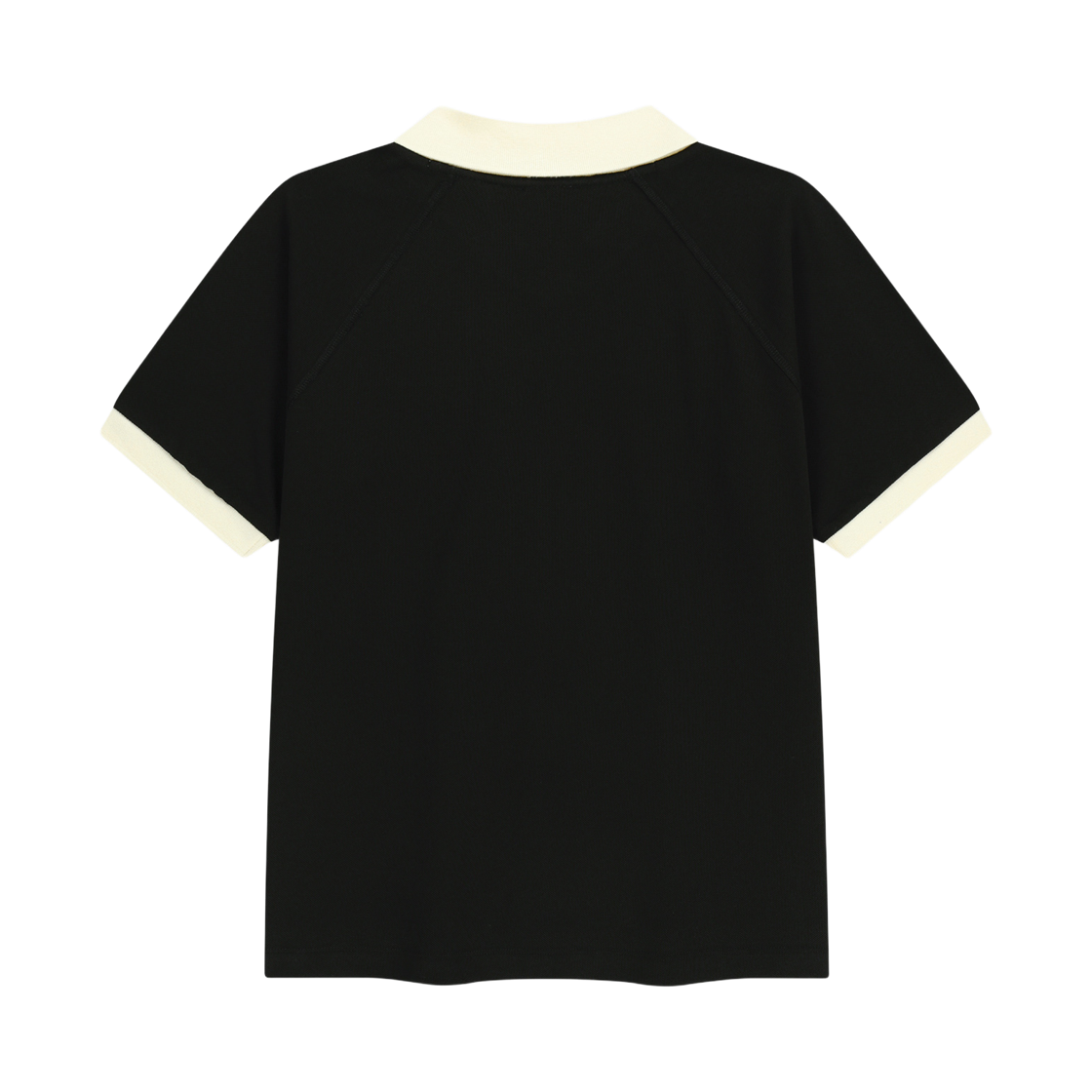 마리떼 프랑소와 저버 스몰 클래식 로고 피케 칼라 포인트 티셔츠 블랙(Marithe Francois Girbaud Small Classic Logo Pique Collar Point T-Shirt Black) - 2