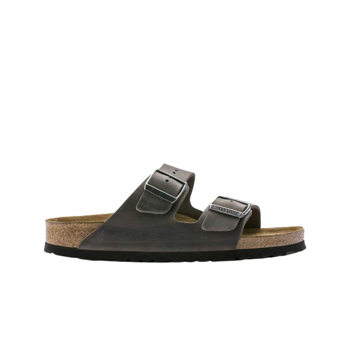 버켄스탁 아리조나 소프트 풋베드 아이언 - 레귤러(Birkenstock Arizona Soft Footbed Iron - Regular) - 1