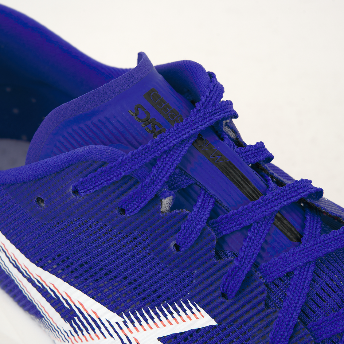 아식스 매직 스피드 5 코발트 버스트 화이트 - 2E 와이드(Asics Magic Speed 5 Cobalt Burst White - 2E Wide) - 7