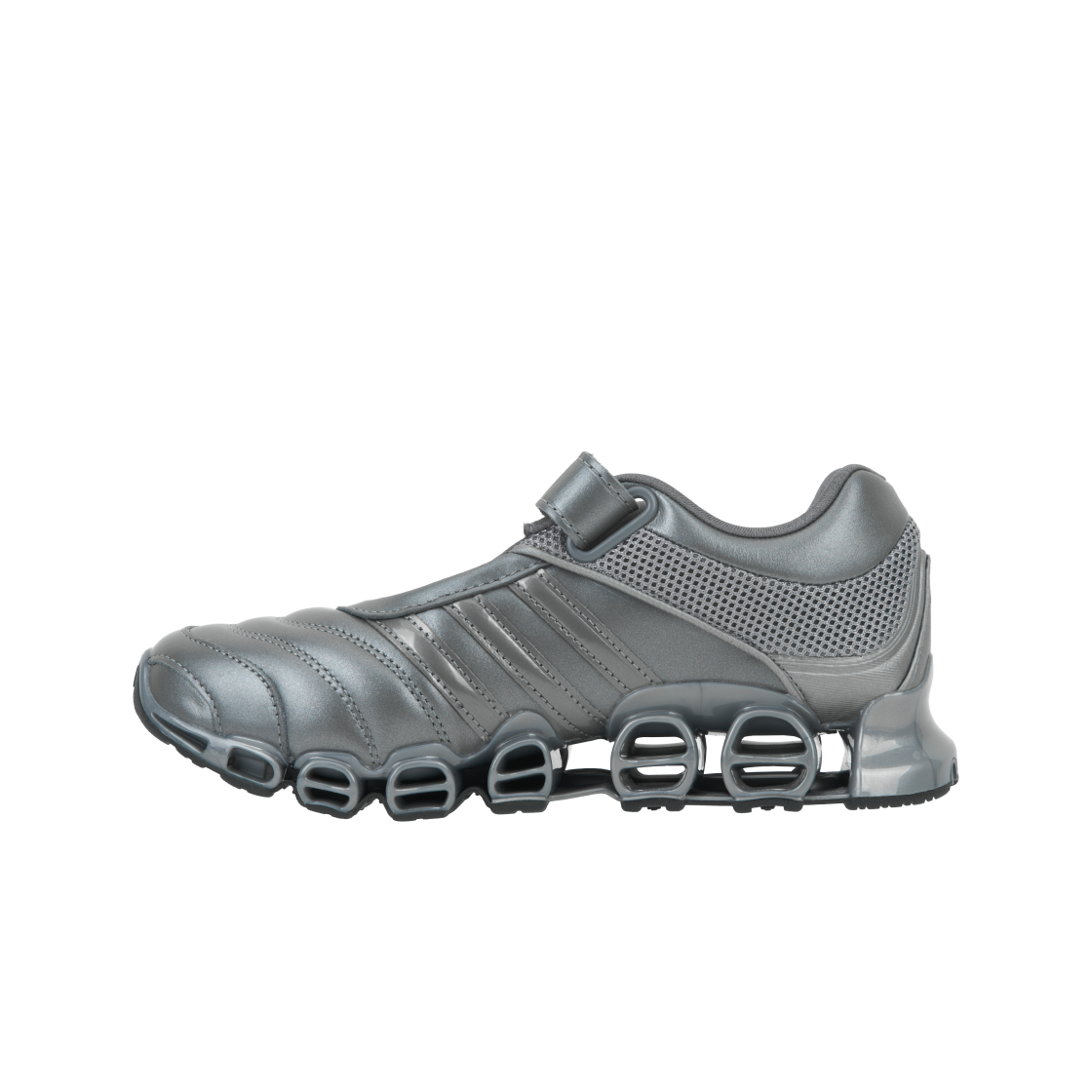 (W) 아디다스 x 타끄와 빈트 알리 메가라이드 메리 제인 아이언 메탈릭 사이버 메탈릭((W) Adidas x Taqwa Bint Ali Megaride Mary Jane Iron Metallic Cyber Metallic) - 3