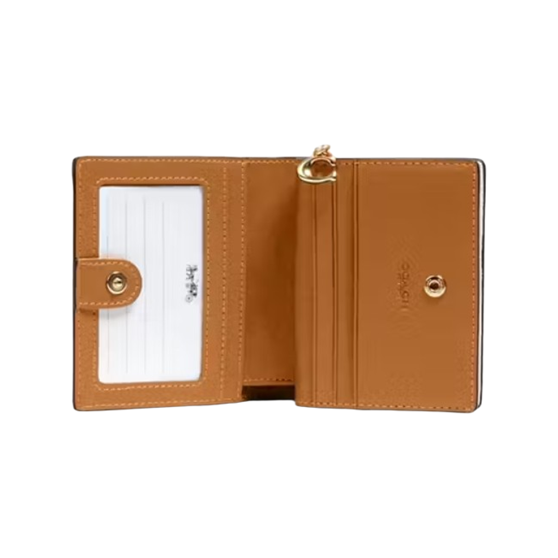 코치 스냅 월렛 이미테이션 골드 초크(Coach Snap Wallet Imitation Gold Chalk) - 2