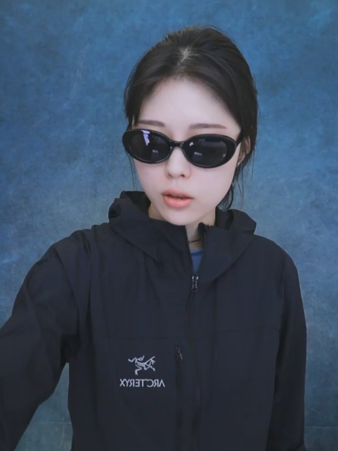 Arc'teryx Squamish Hoody Black 착용 스타일