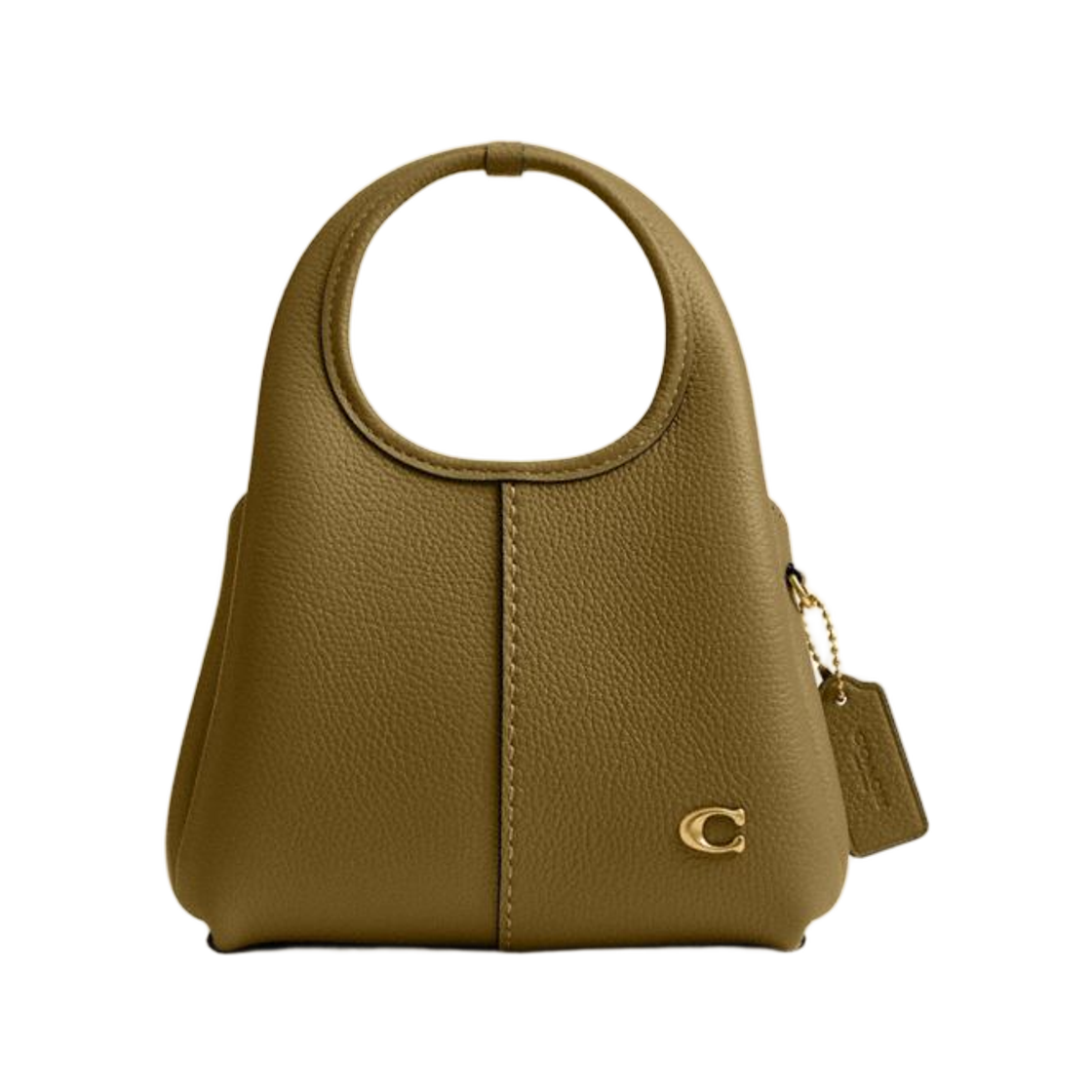 CCY32-B4YTH Coach Lana Shoulder Bag 19 Brass Muted Olive