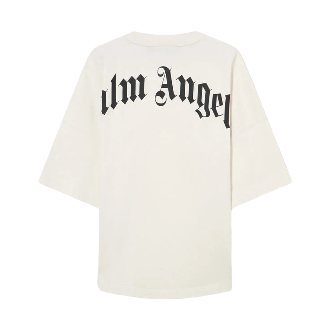 팜엔젤스 클래식 로고 오버 티셔츠 - 화이트 블랙(Palm Angels Classic Logo Over Tee - Off White Black) - 2