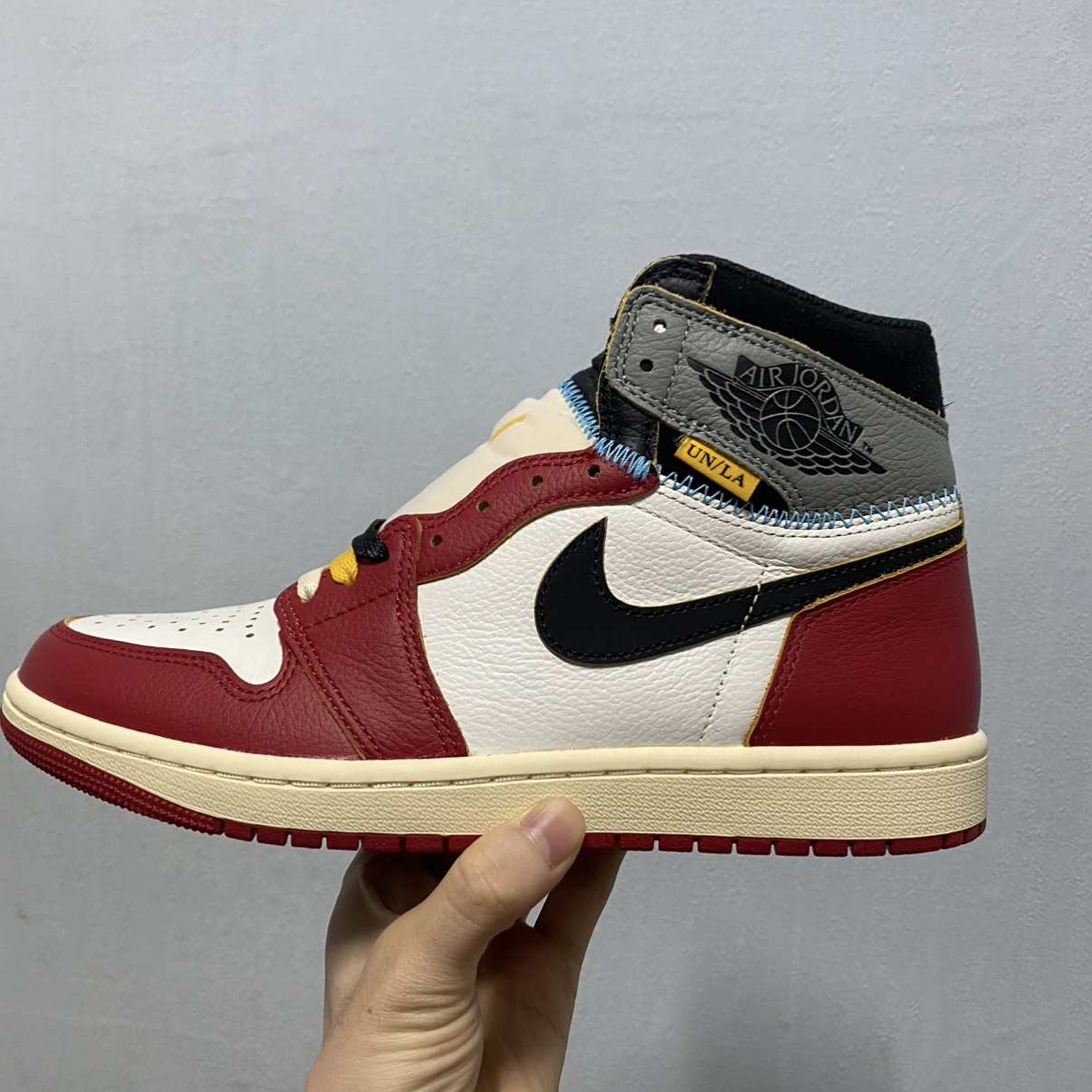 Jordan 1 x Union Retro High OG Chicago Shadow 착용 스타일