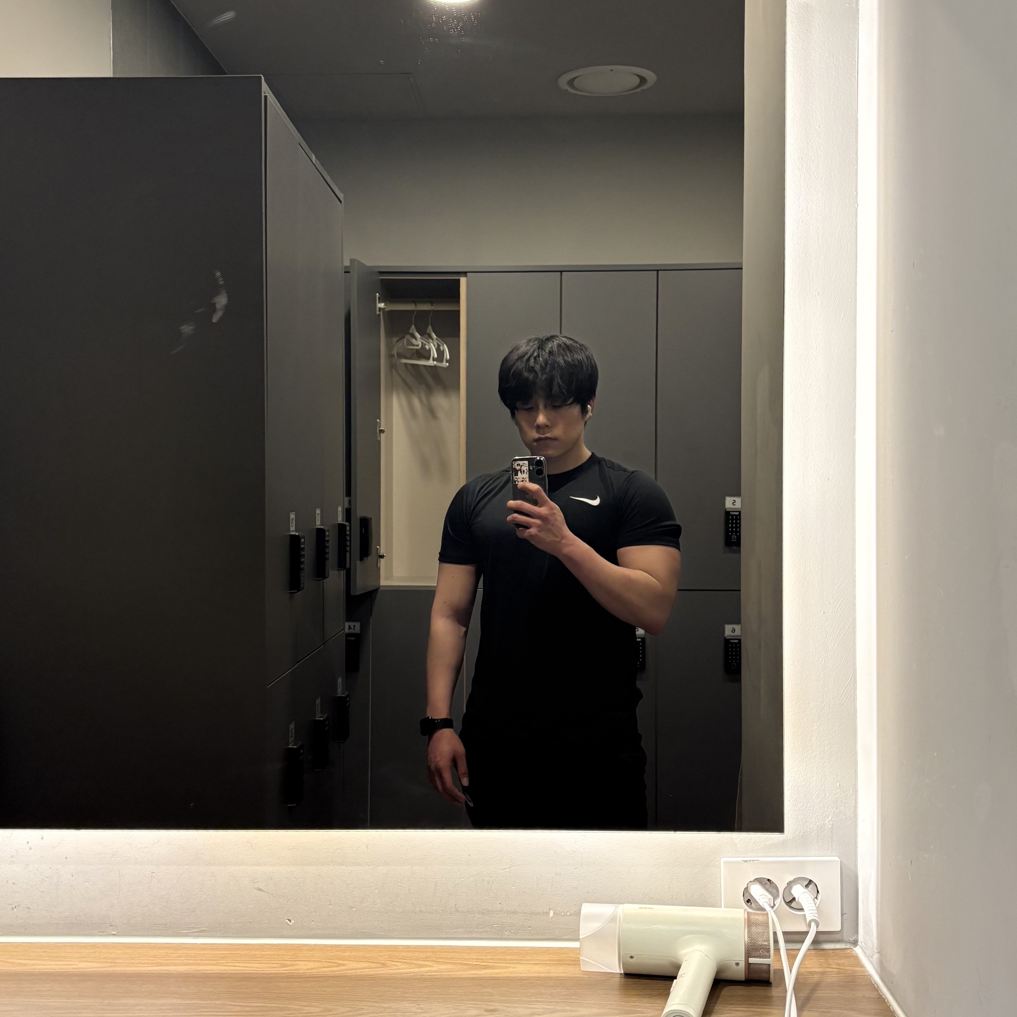 Nike Dri-Fit Park 7 T-Shirt Black (Bundle of 2) 착용 스타일