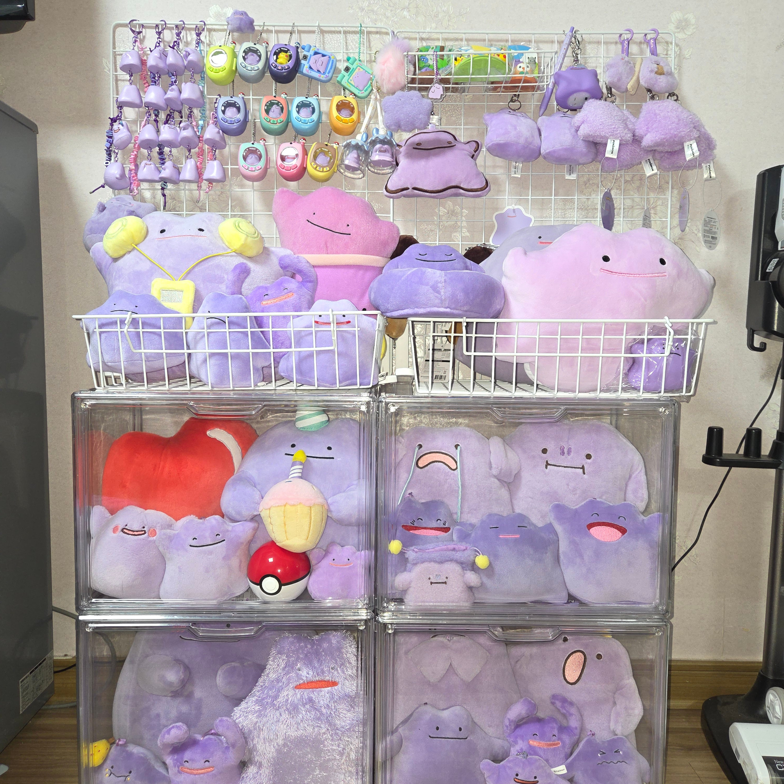 Many a Little Pokemon Plush toy Cushion METAMONG 착용 스타일 - 1