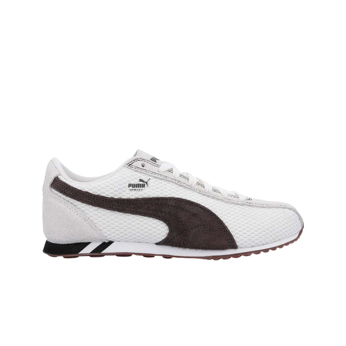 408431-02 Puma Sprint Mesh Ivory Chocolate