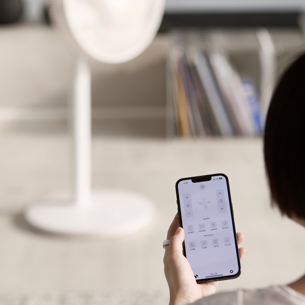 르젠 앱연동 24단 BLDC 저소음 서큘레이터 선풍기 DC [릴리화이트](Lezen App-Connected 24-Speed BLDC Low-Noise Circulator Fan DC [Lily White]) - 6