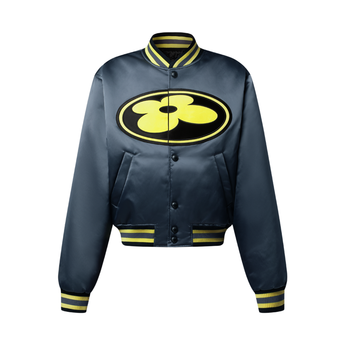 루이비통 새틴 베이스볼 블루종 그래파이트(Louis Vuitton Satin Baseball Blouson Graphite)