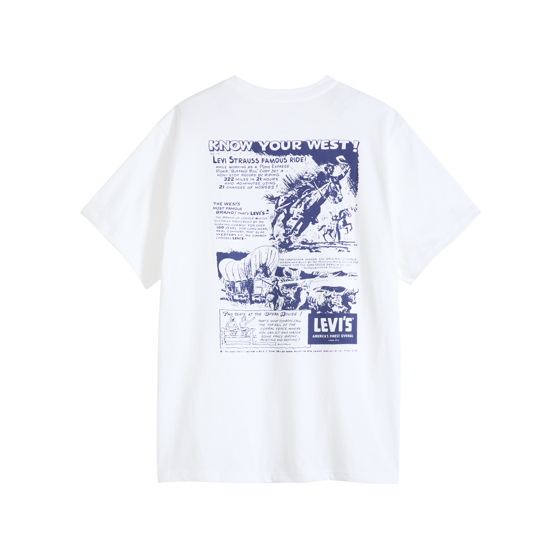 리바이스 릴렉스 핏 숏슬리브 그래픽 티셔츠 화이트(Levi's Relaxed Fit Short Sleeve T-Shirt White) - 2