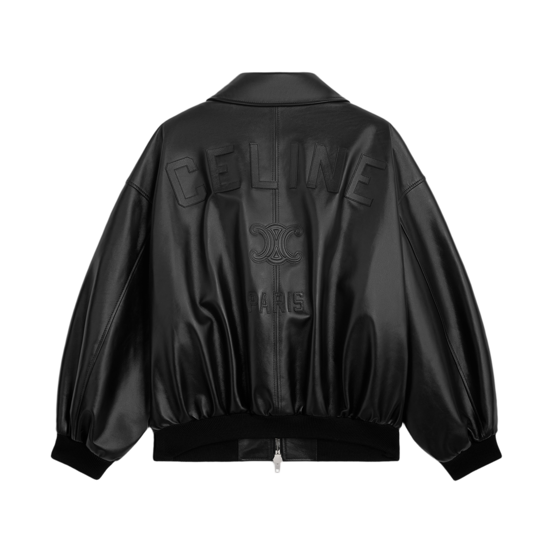 셀린느 테디 자켓 카프스킨 블랙(Celine Teddy Jacket in Calfskin Black) - 2