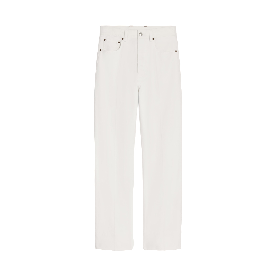 셀린느 보이프렌드 진 001 코튼 데님 화이트 헤비 스톤 워시(Celine Boyfriend Jeans 001 in Cotton Denim White Heavy Stone Wash)