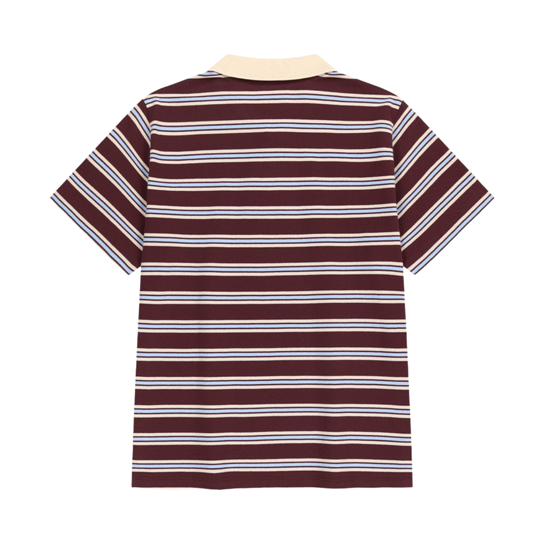 마리떼 프랑소와 저버 스몰 클래식 로고 피케 칼라 포인트 티셔츠 스트라이프(Marithe Francois Girbaud Small Classic Logo Pique Collar Point T-Shirt Stripe) - 2