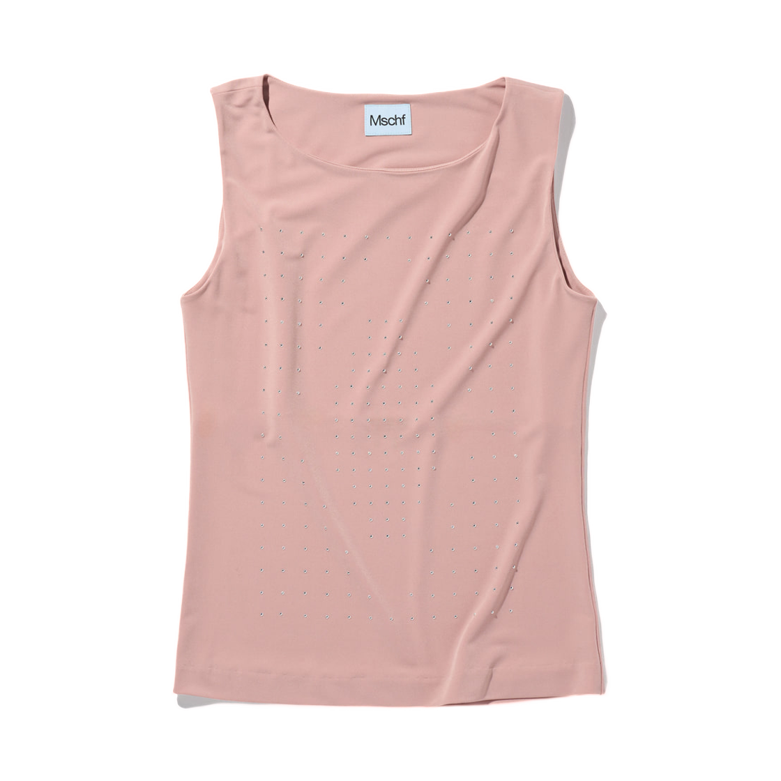(W) 미스치프 사일런트 글램 슬리브리스 핑크 베이지((W) Mischief Silent Glam Sleeveless Pink Beige)
