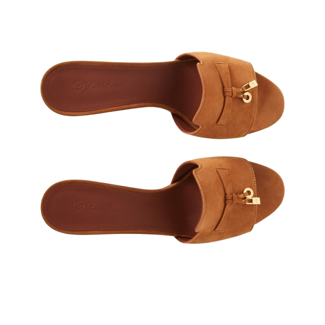 (W) 로로 피아나 스웨이드 고트스킨 썸머 참스 샌들 옷((W) Loro Piana Suede Goatskin Summer Charms Sandal Wot) - 2