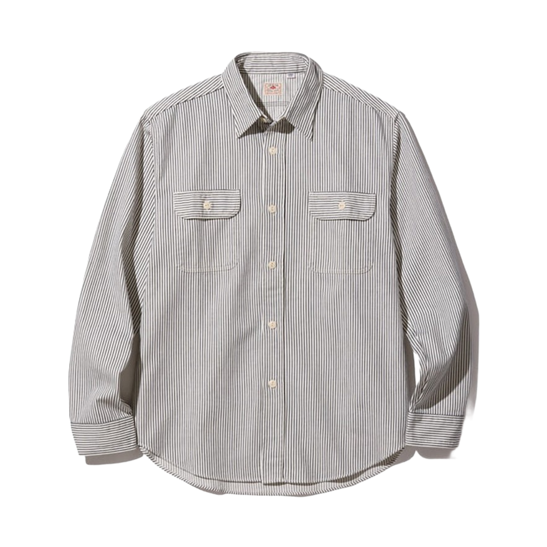 슈가 케인 히코리 스트라이프 워크 셔츠 오프 화이트(Sugar Cane Hickory Stripe Work Shirt Off White)