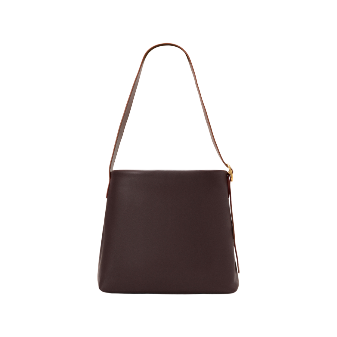 로에베 드레이프 토트 멜로우 나파 램스킨 다크 체스트넛(Loewe Draped Tote In Mellow Nappa Lambskin Dark Chestnut) - 2
