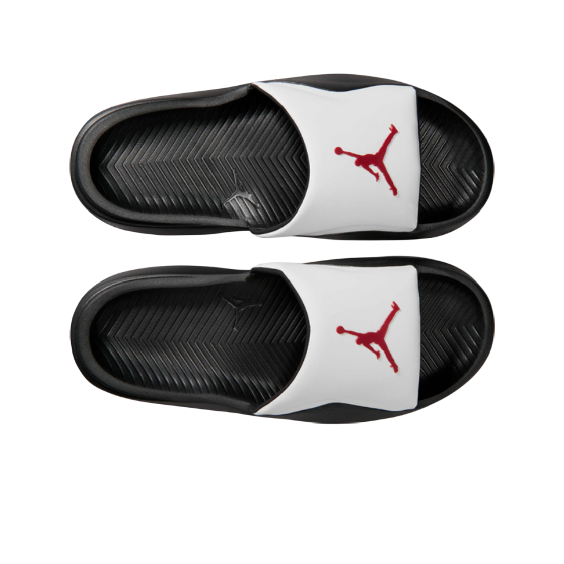 조던 프랜차이즈 슬라이드 화이트 블랙(Jordan Franchise Slide White Black) - 2
