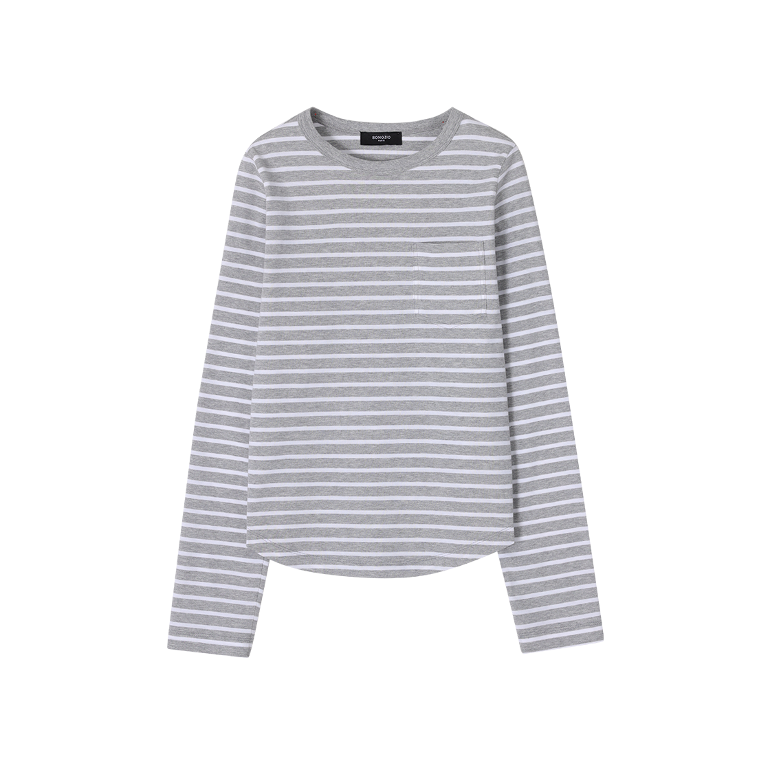 WI2TS209MG (W) SONGZIO Origin Paris Long Sleeve Melange Grey