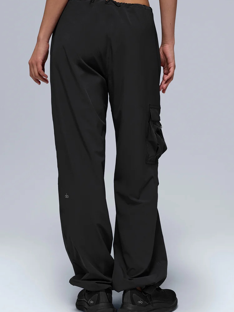 (W) Alo Yoga Megastar Cargo Pants Black, Anti Social Social Club Reusable Bag Black 착용 스타일 - 2