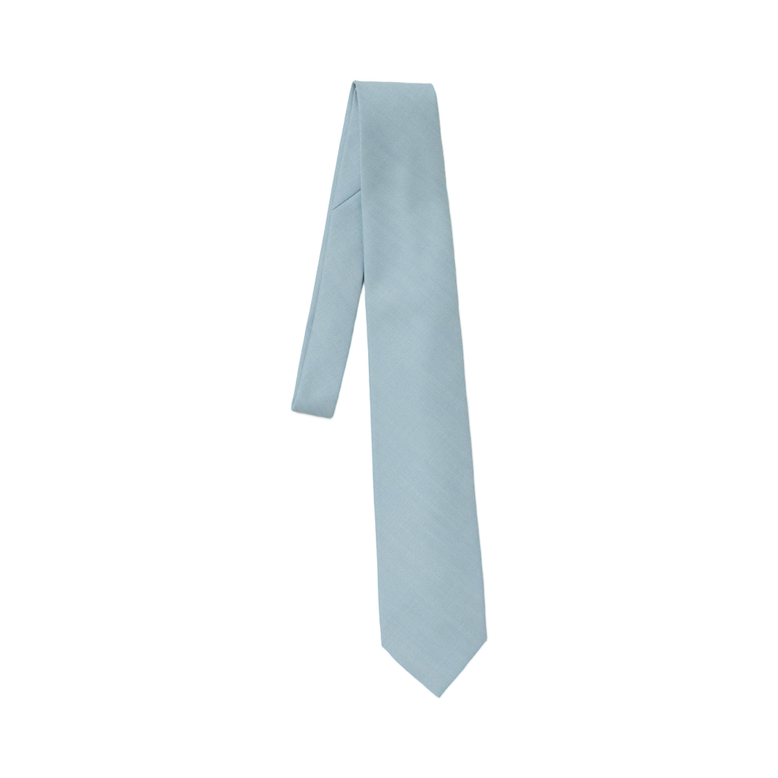 오라리 울 헤링본 타이 더스티 블루 - 26SS(Auralee Wool Herringbone Tie Dusty Blue - 26SS)