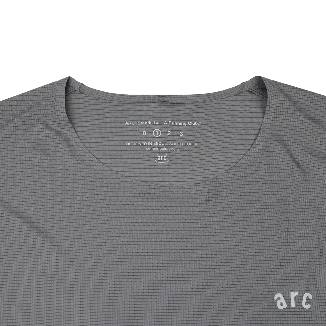 에이알씨 보레아스 슬리브리스 티셔츠 그레이(ARC Boreas Sleeveless T-Shirt Grey) - 3