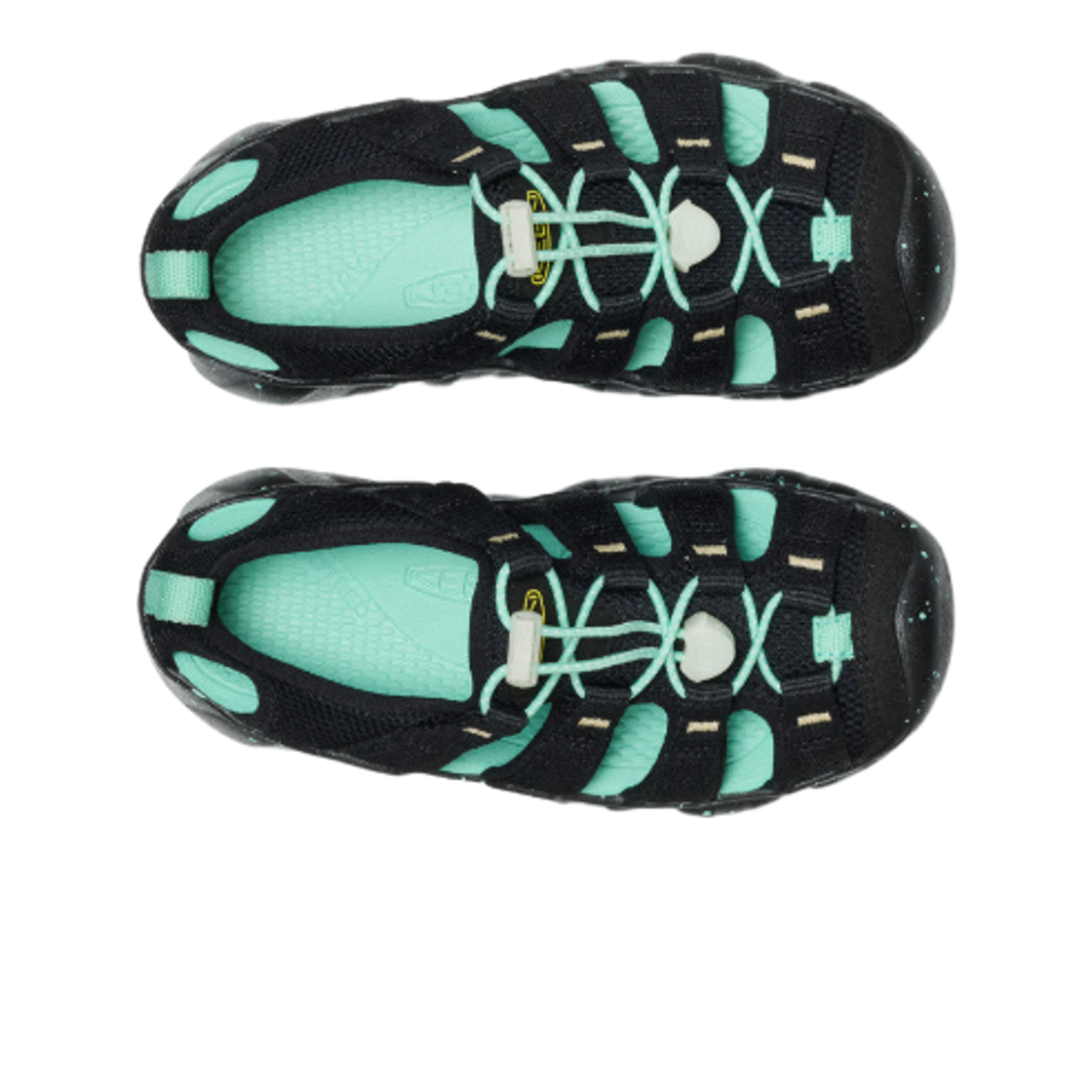 (키즈) 킨 하이퍼포트 H2 샌들 블랙 스타더스트((Kids) Keen Hyperport H2 Black Stardust) - 2