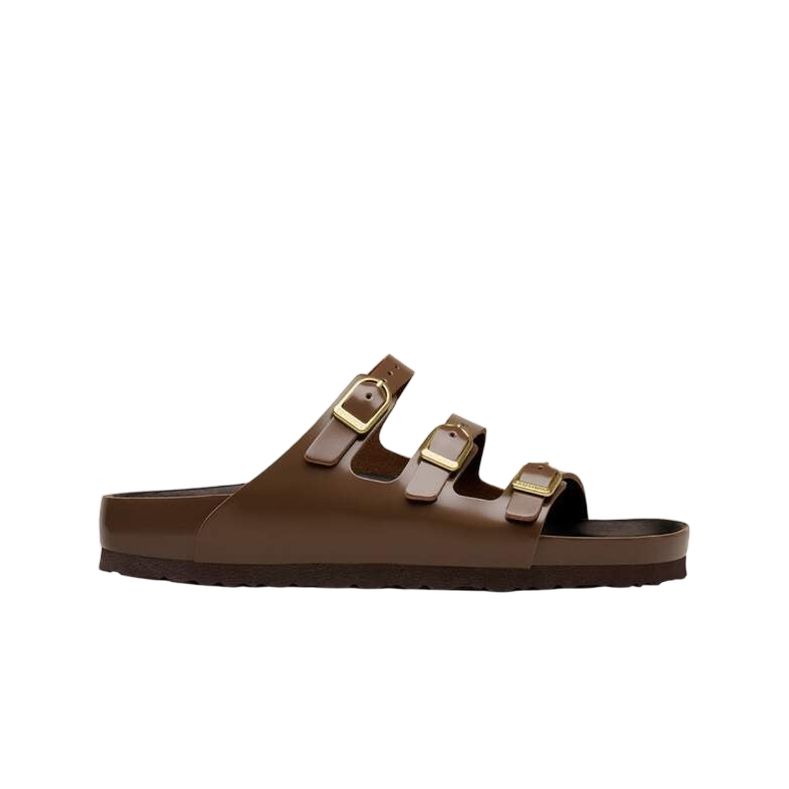 1031888 Birkenstock Florida Exquisite High-Shine Carafe Black - Narrow