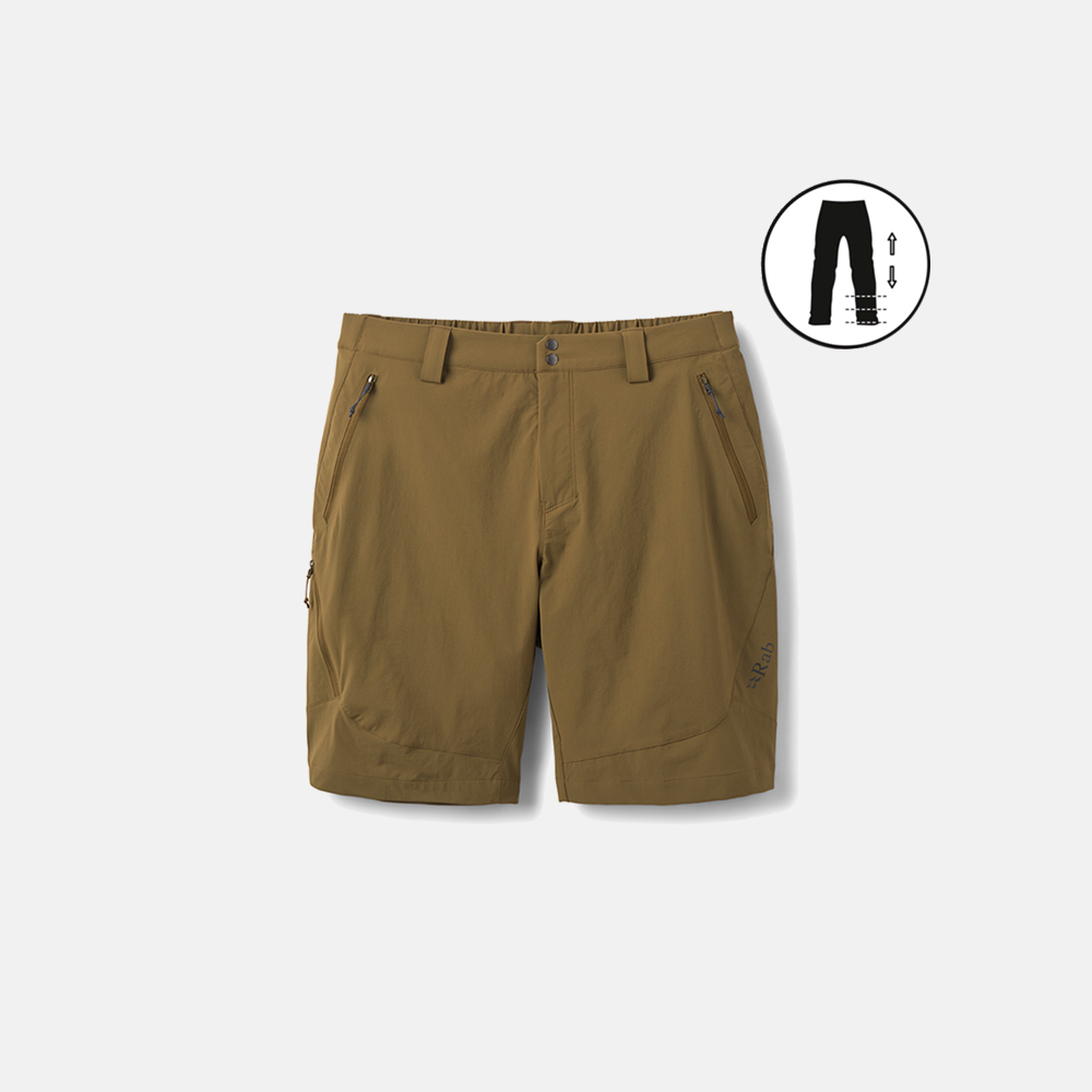 랩 토크 마운틴 쇼트 오크(Rab Torque Mountain Shorts Graphene Oak)