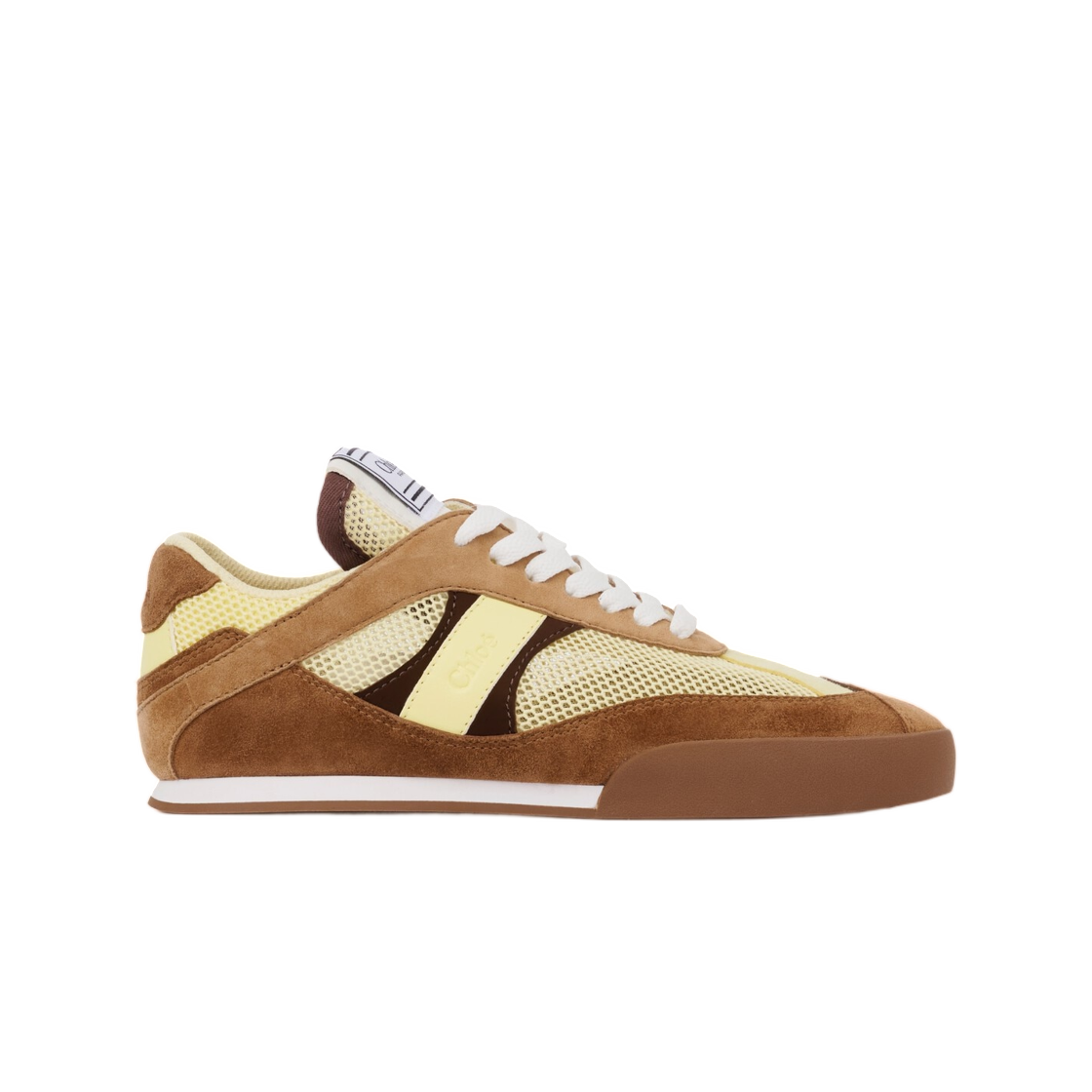 (W) 끌로에 킥 스니커즈 써니 브라운((W) Chloe Kick Sneaker Sunny Brown) - 1