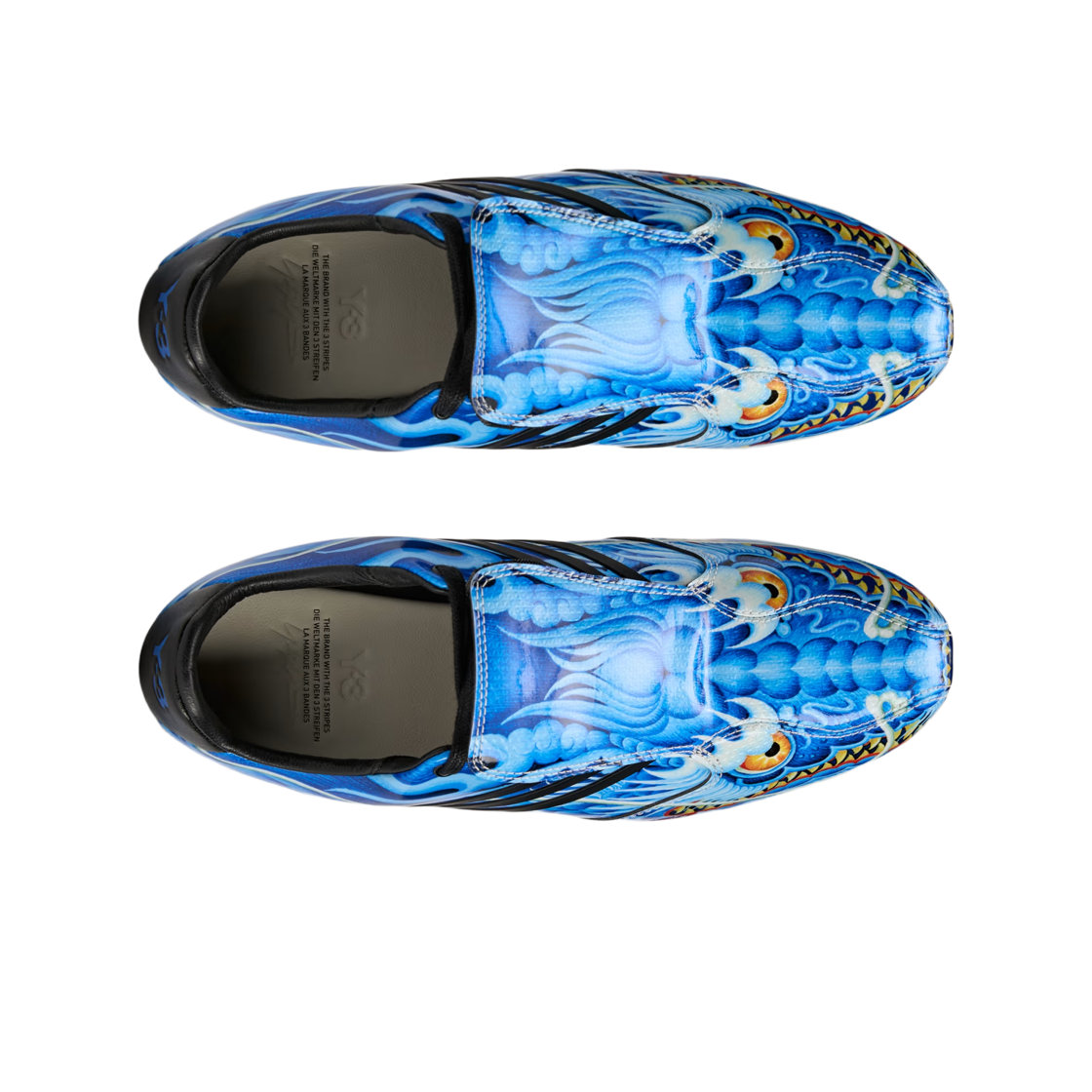 Y-3 F50 튜닛 블랙 글로우 블루(Y-3 F50 Tunit Black Glow Blue) - 2