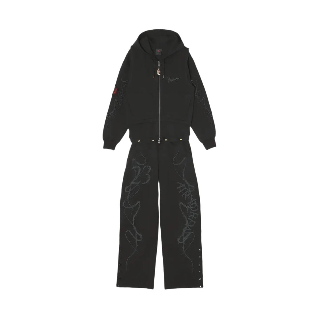 (W) 조던 x 테야나 테일러 점프수트 블랙 (IM6350-010)((W) Jordan x Teyana Taylor Jumpsuit Black (IM6350-010))