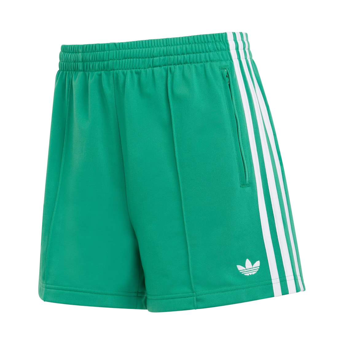 KD3668 (W) Adidas Firebird Classic Shorts Bold Green White - US Sizing