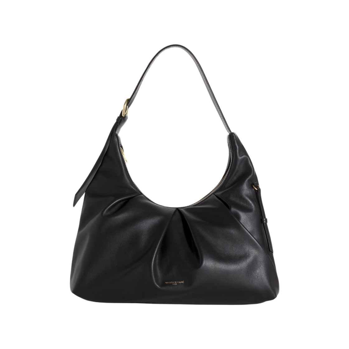 QU05103LR0058-P199 Maison Kitsune Bloom Large Bag Black