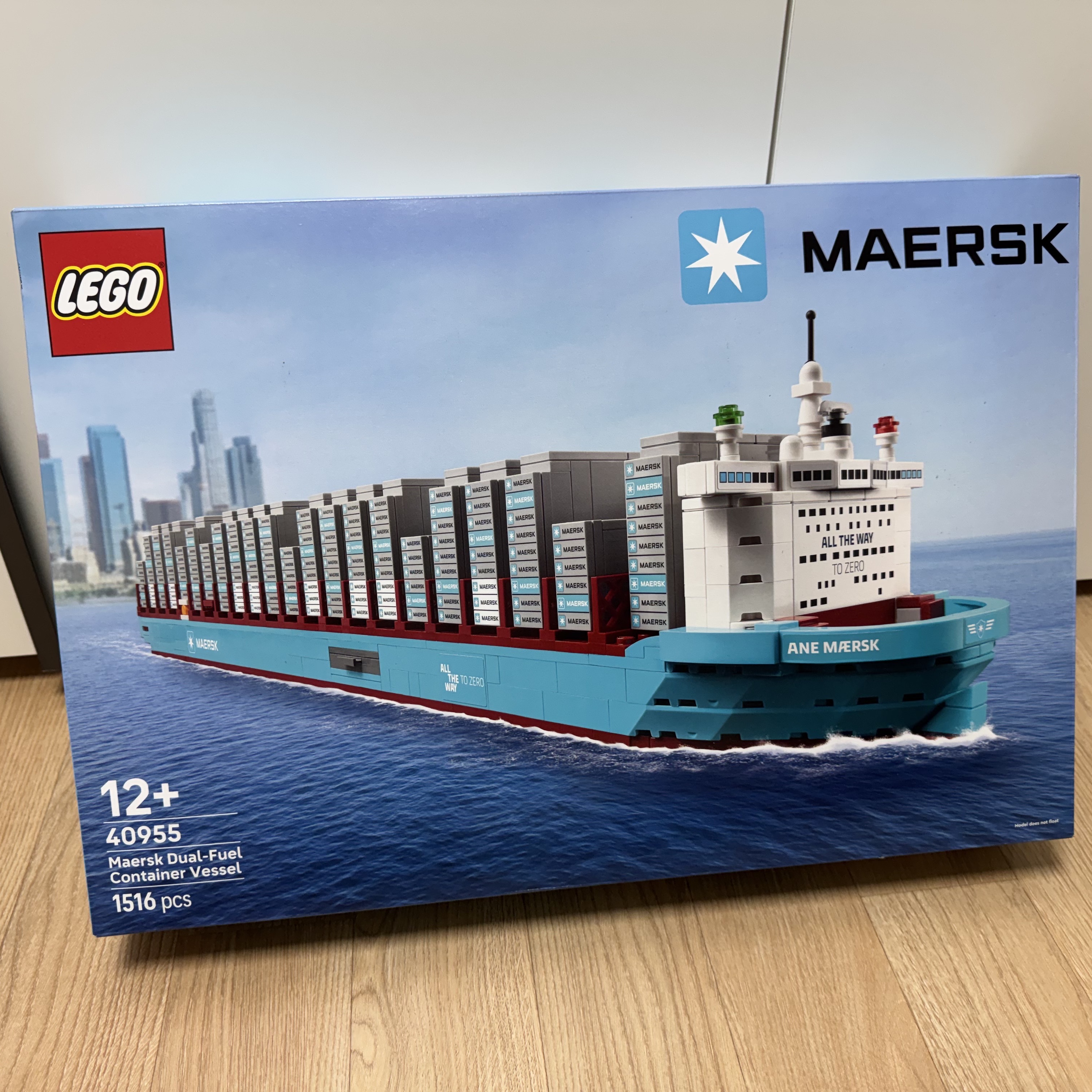 Lego Maersk Dual Fuel Container Vessel 착용 스타일