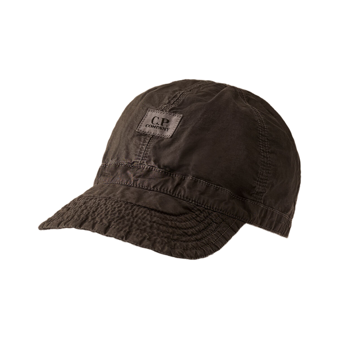 C.P. 컴퍼니 50 필리 왁스 캡 블랙 - 26SS(C.P. Company 50 Fili Wax Cap Black - 26SS)