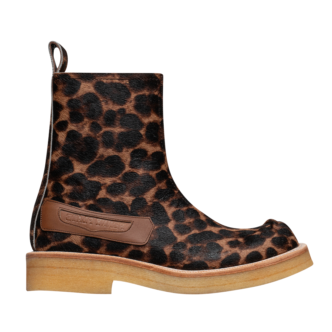 페니플레이트 웨스트바운드 레오파드 스웨이드 부츠(PENNY PLATE Westbound Leopard Suede Boots) - 1
