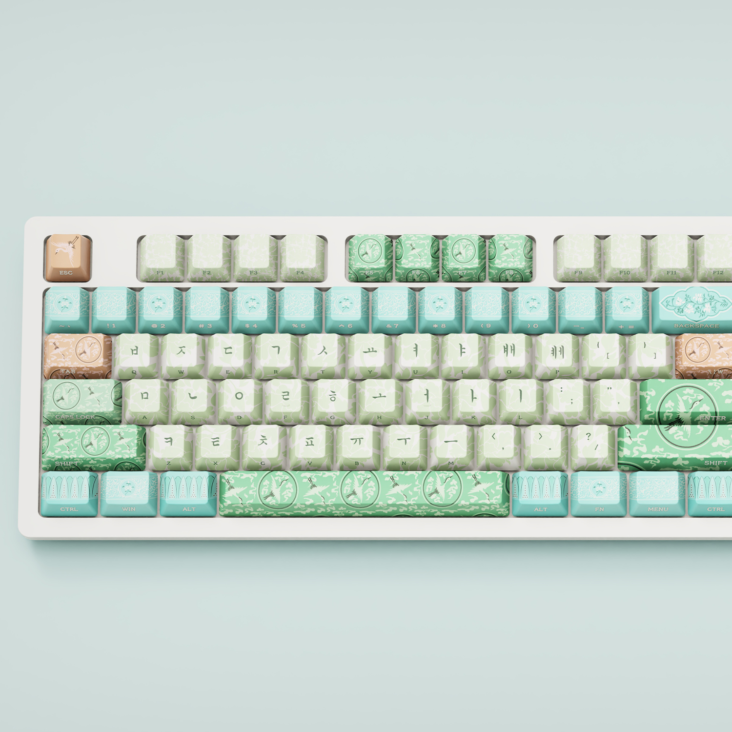 시이닷 고려청자 LED 기계식 키보드 한국의 미(C.e.dot Goryeo Celadon Wired LED Mechanical Keyboard) - 6