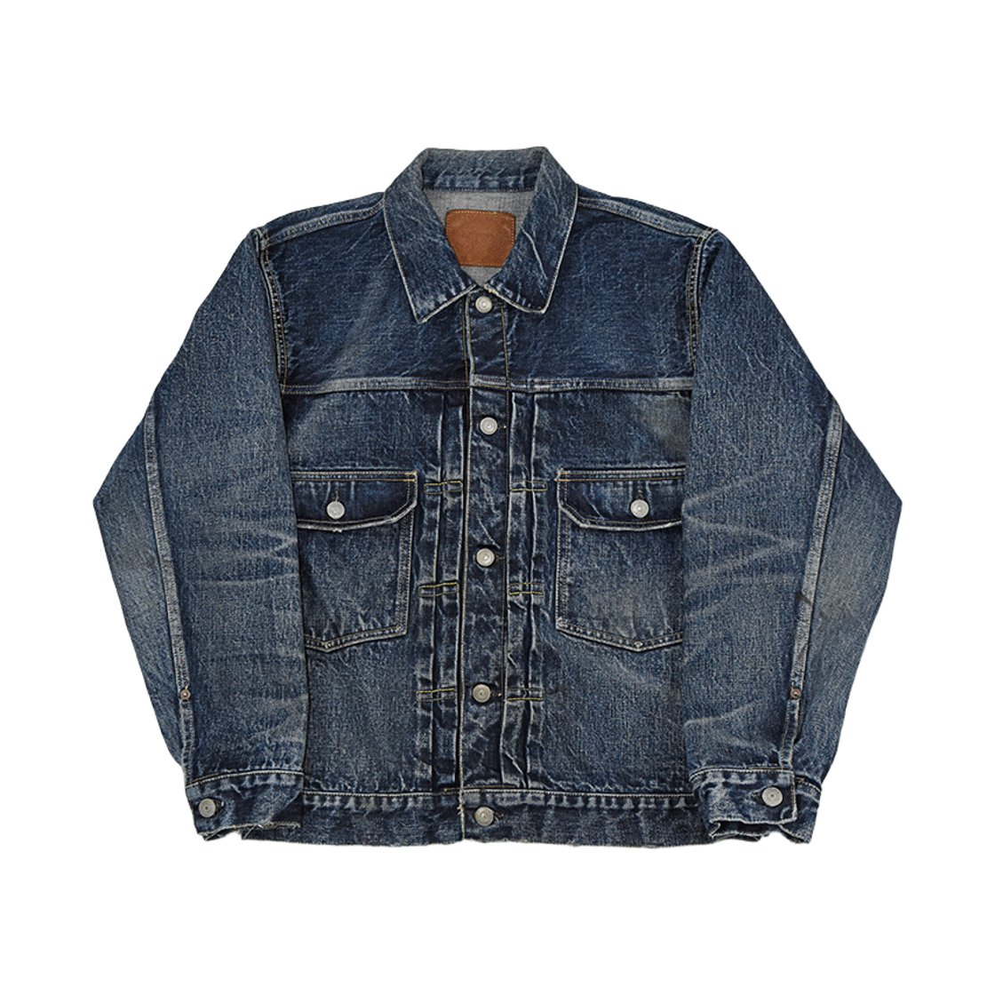 풀카운트 2050-2102 피어 오브 더 다크 타입 2 데님 자켓 인디고(Fullcount 2050-2102 Fear of The Dark Type 2 Denim Jacket Indigo)