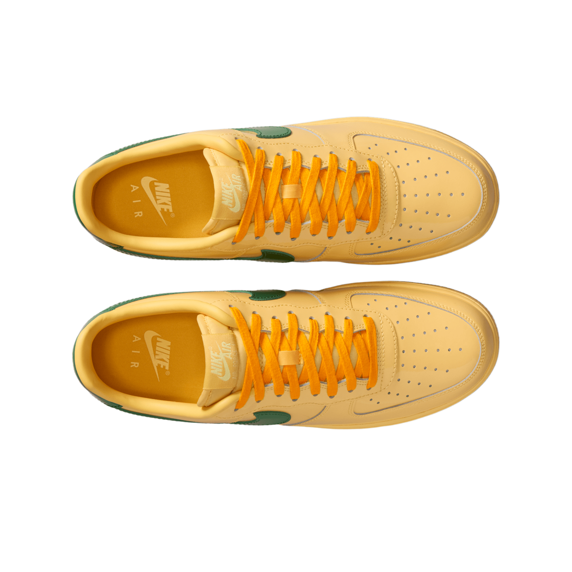 나이키 에어포스 1 로우 토파즈 골드 앤 라이트 레이저 오렌지(Nike Air Force 1 Low Topaz Gold and Light Laser Orange) - 2