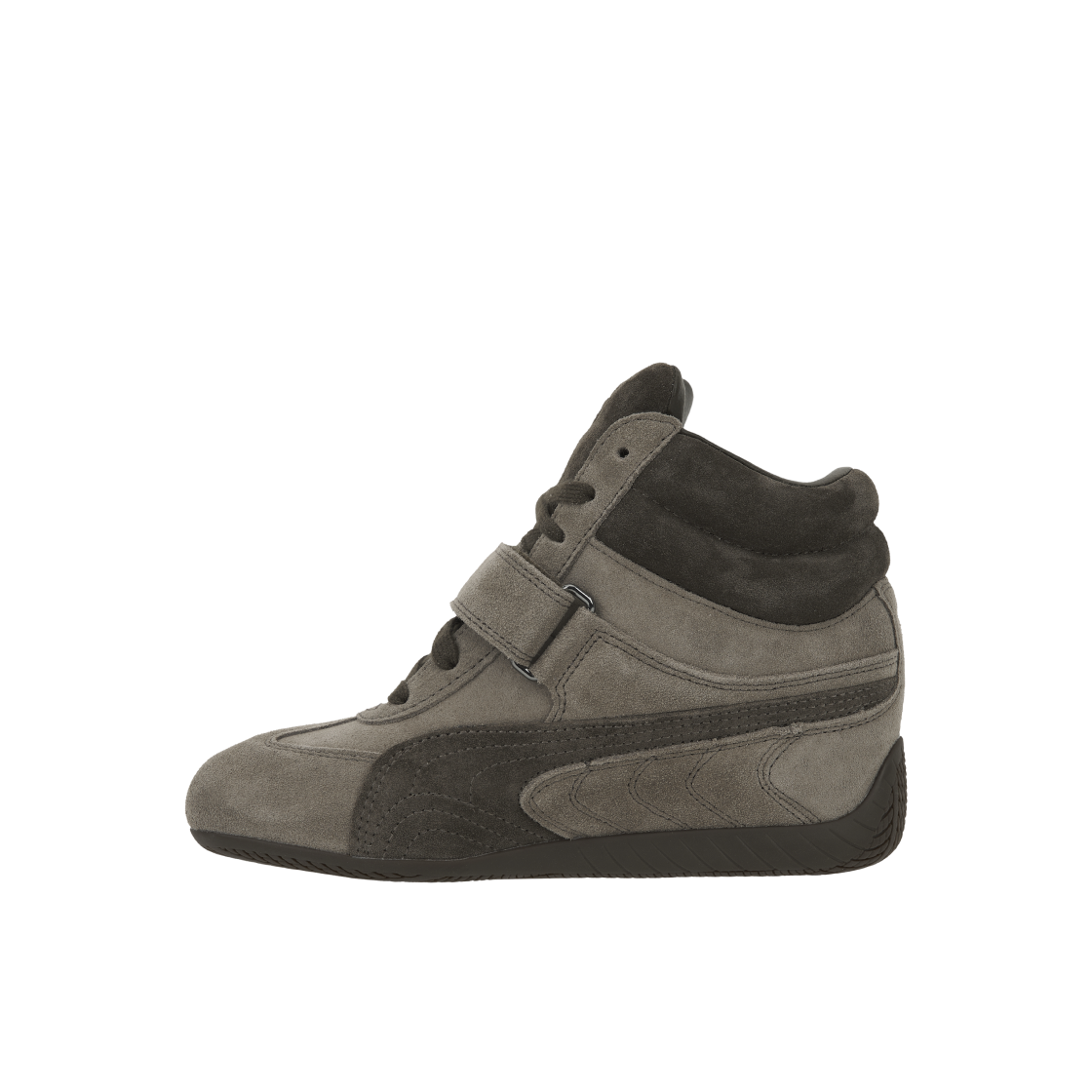 (W) 푸마 스피드캣 웨지 스니커즈 토탈리 타우페 초콜릿((W) Puma Speedcat Wedge Sneakers Totally Taupe Chocolate) - 3