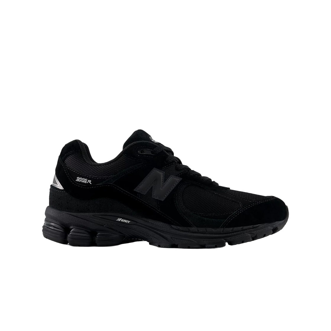 뉴발란스 2002R 블랙 블랙 메탈릭 - D 스탠다드(New Balance 2002R Black Black Metallic - D Standard)