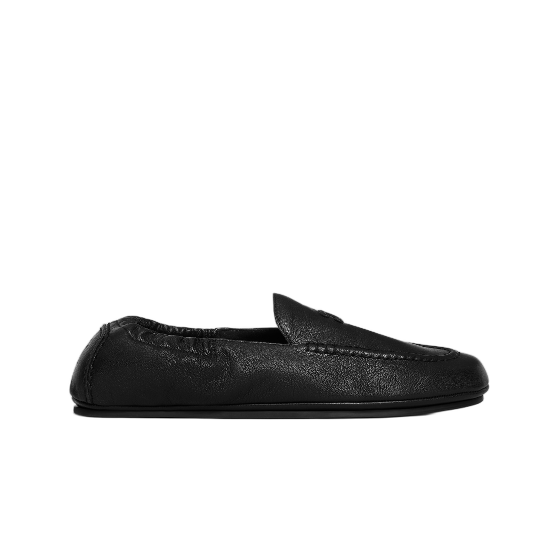 셀린느 아담 로퍼 트리옹프 고트스킨 블랙(Celine Adam Loafer with Triomphe in Goatskin Black)