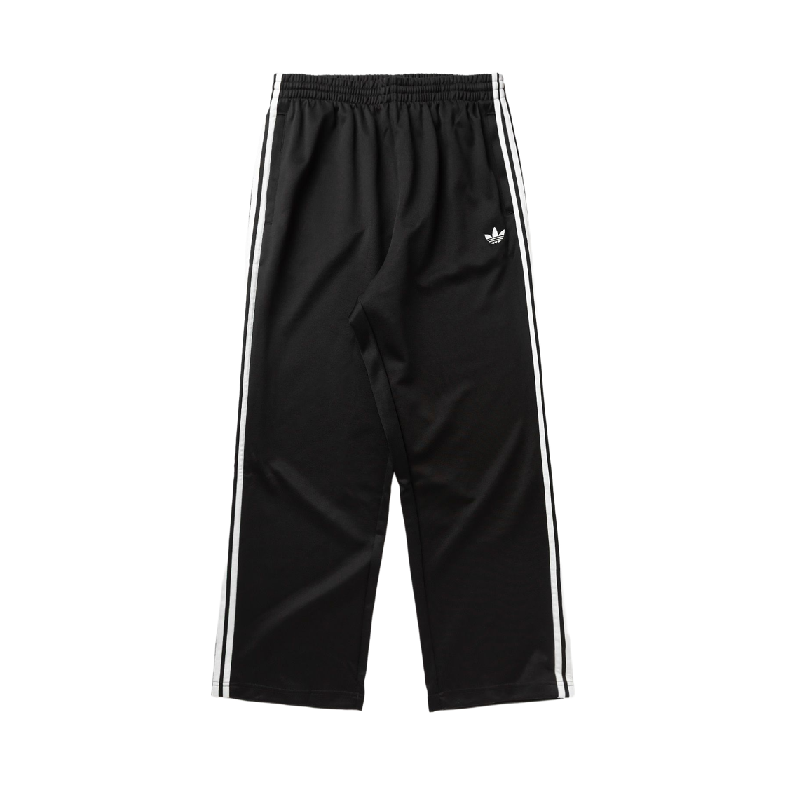 아디다스 루즈 트랙 팬츠 블랙 화이트 - KR 사이즈(Adidas Loose Track Pants Black White - KR Sizing)