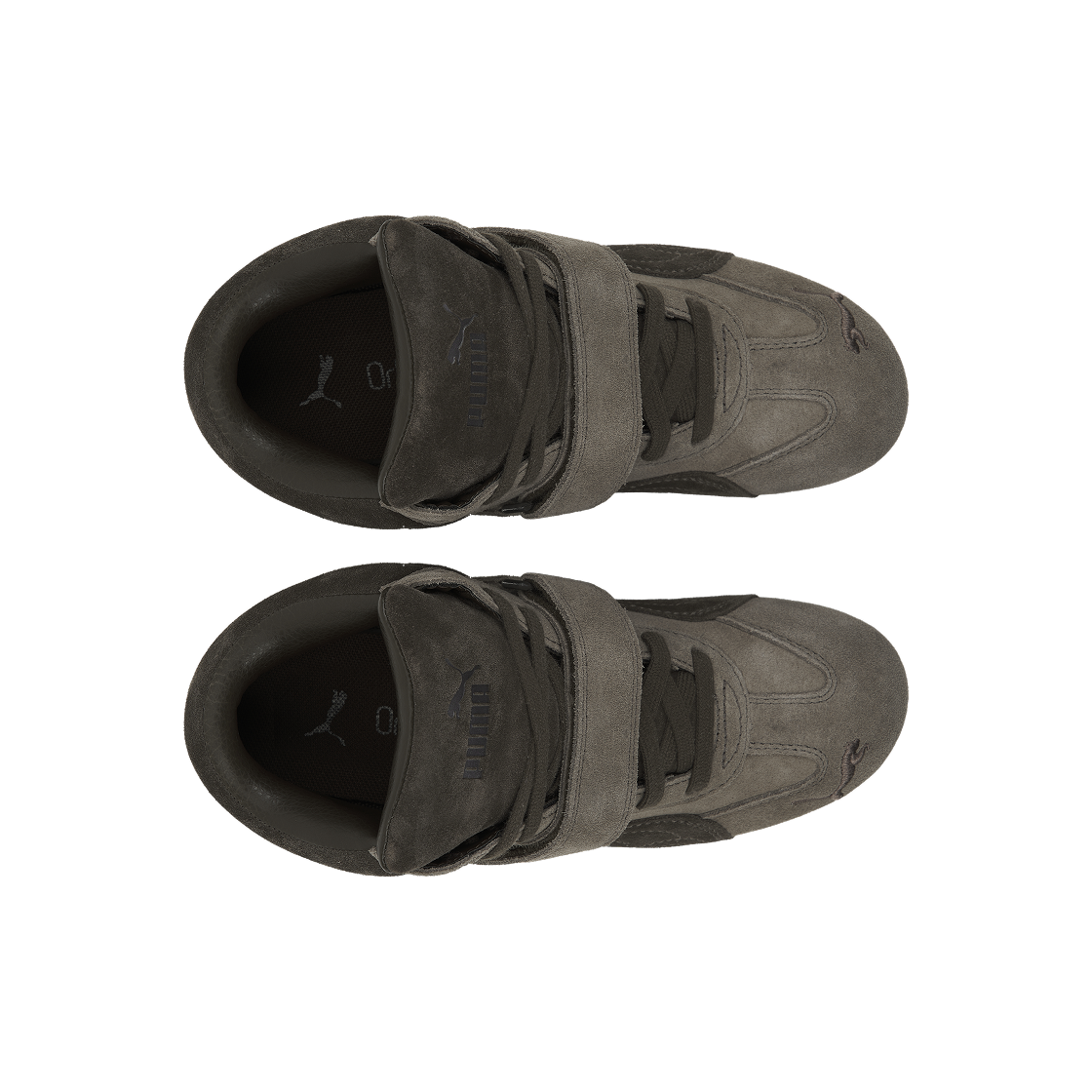 (W) 푸마 스피드캣 웨지 스니커즈 토탈리 타우페 초콜릿((W) Puma Speedcat Wedge Sneakers Totally Taupe Chocolate) - 5