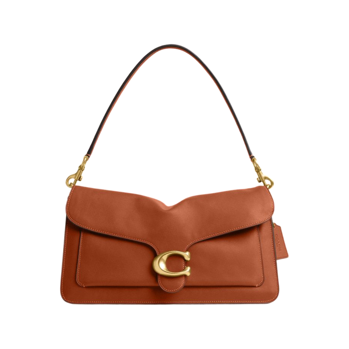 코치 태비 숄더백 36 브라스 앰버 브라운(Coach Tabby Shoulder Bag 36 Brass Amber Brown)