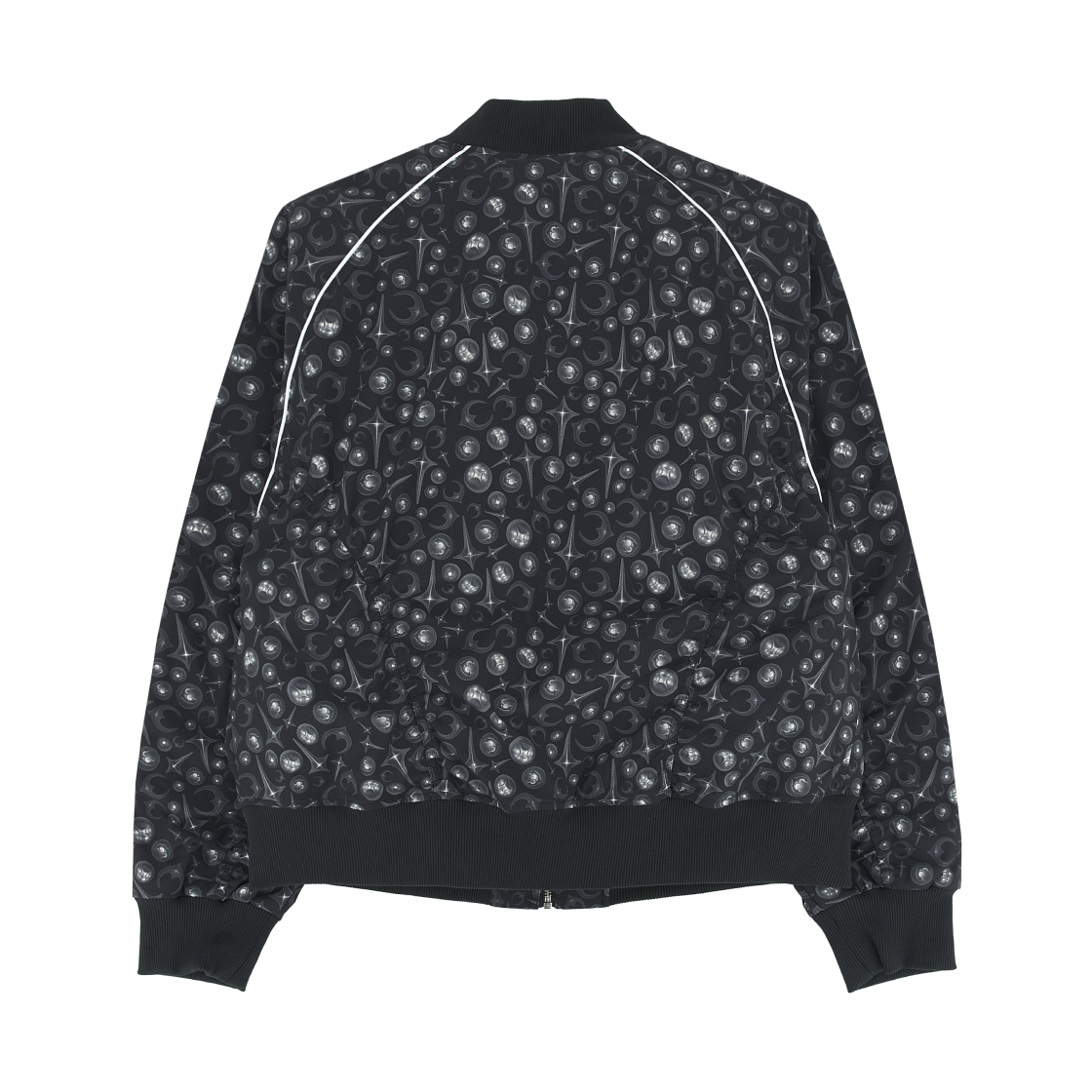 아디다스 x 떠그 클럽 슈퍼스타 자켓 블랙 화이트 - US 사이즈(Adidas x Thug Club Superstar Jacket Black White - US Sizing) - 2