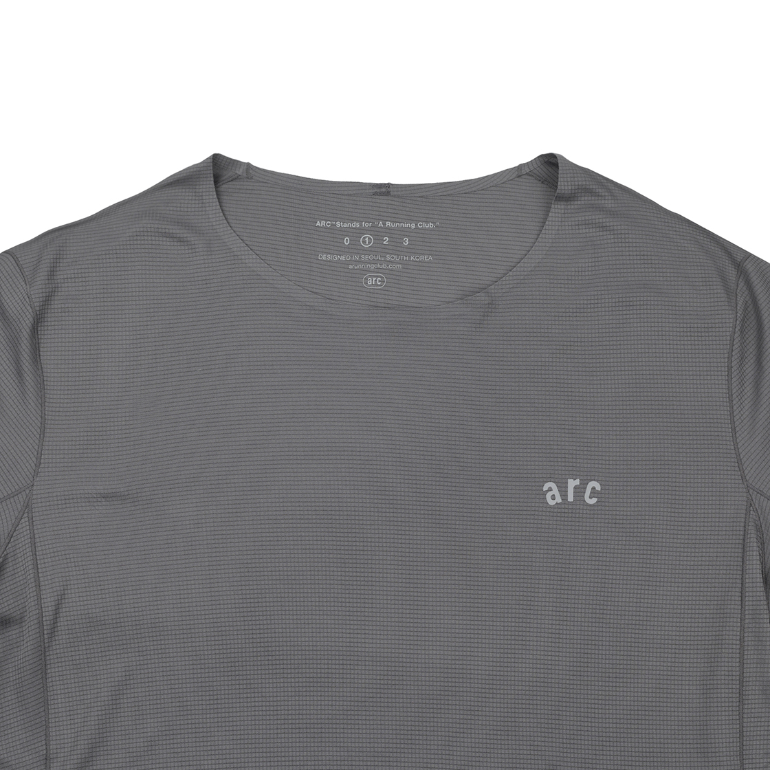 에이알씨 보레아스 숏 슬리브 티셔츠 그레이(ARC Boreas Short Sleeve T-Shirt – Grey) - 3
