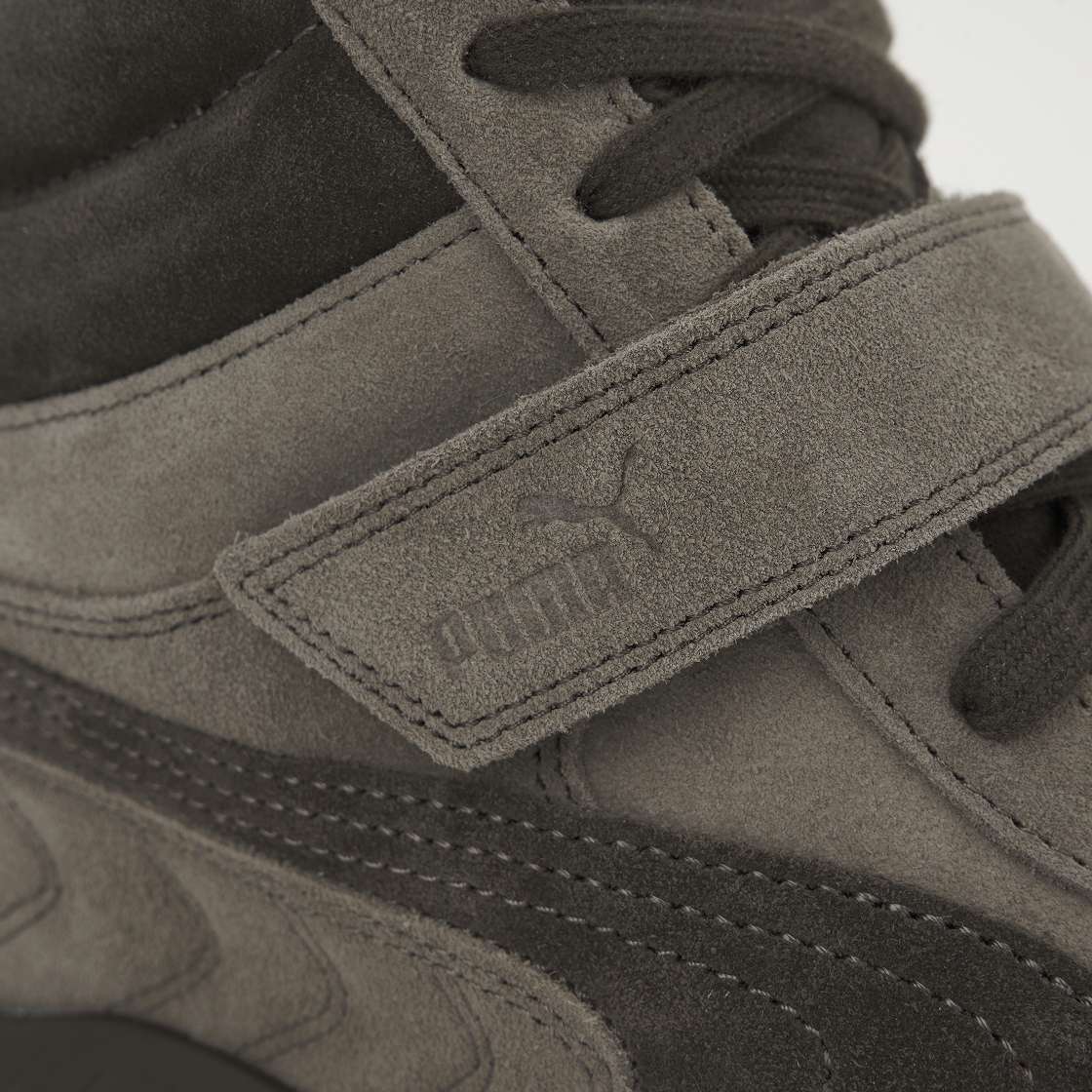 (W) 푸마 스피드캣 웨지 스니커즈 토탈리 타우페 초콜릿((W) Puma Speedcat Wedge Sneakers Totally Taupe Chocolate) - 8